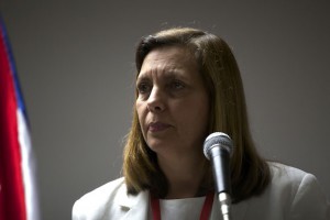 La directora de Estados Unidos de la cancillería cubana, Josefina Vidal. encabezará nuevamente la comitiva de la Isla.