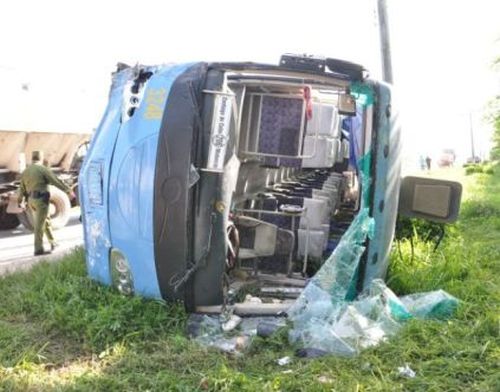 cuba, accidente de transito, viales, muertos, lesionados