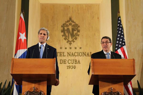 cuba, estados unidos, john kerry, bruno rodriguez, relaciones diplomaticas