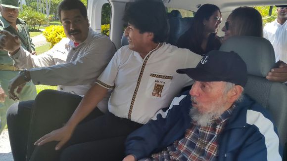 cuba, fidel castro, lider cubano, evo morales, bolivia, nicolas maduro, venezuela