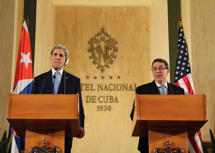 cuba, estados unidos, bruno rodriguez, john kerry, relaciones diplomaticas