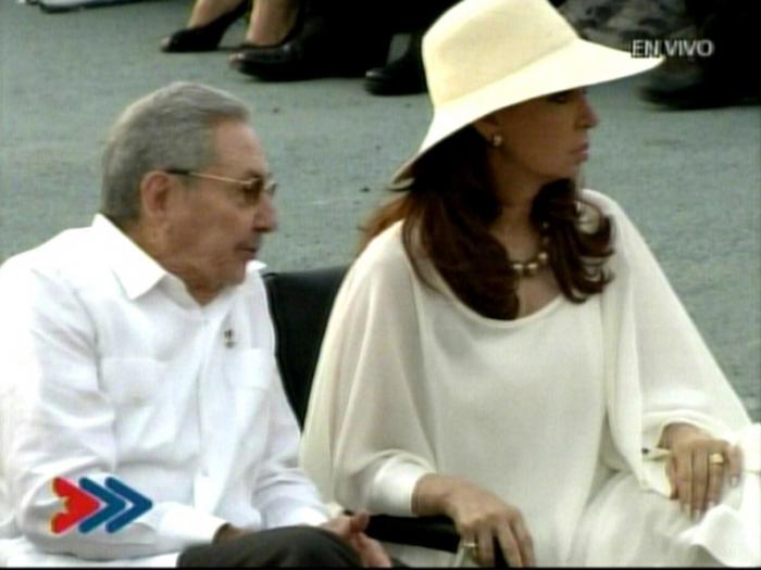 La presidenta argentina llegó ayer a Cuba para asistir a la misa del Papa Francisco.