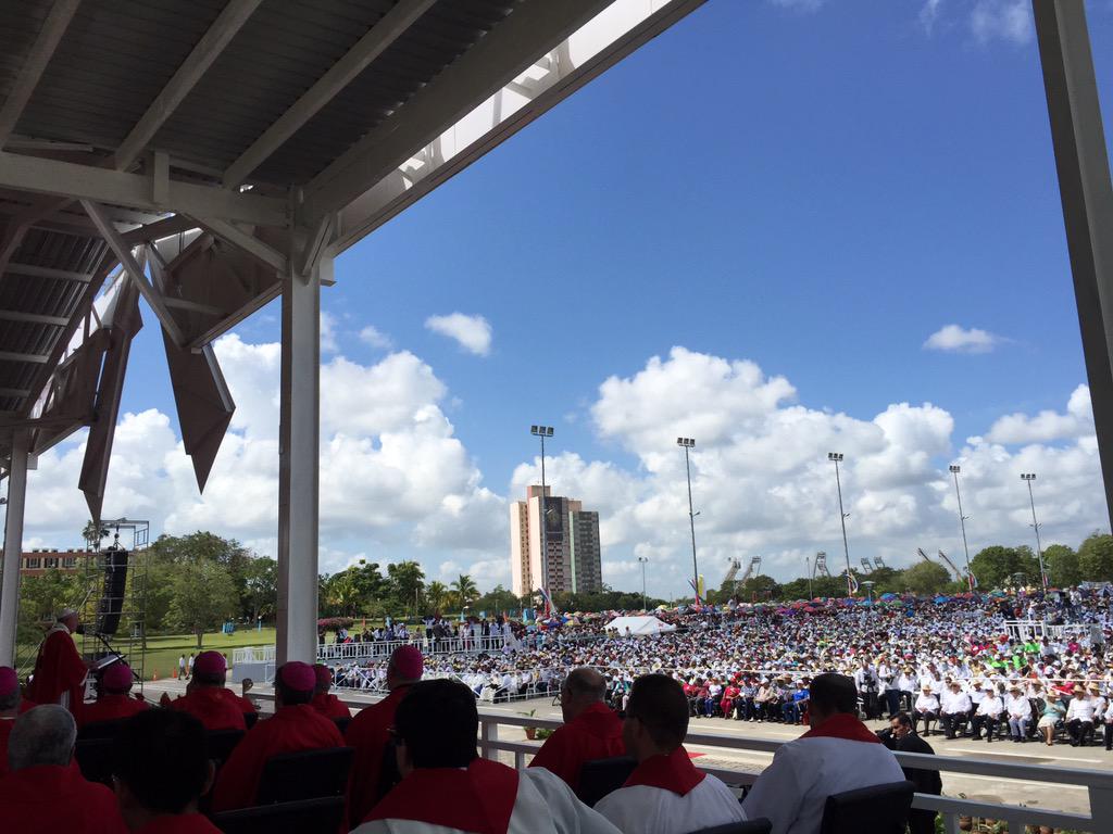 Misa del Papa Francisco en Holguín.