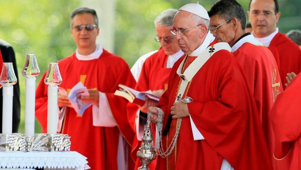 El Papa oficia misa en Holguín. 