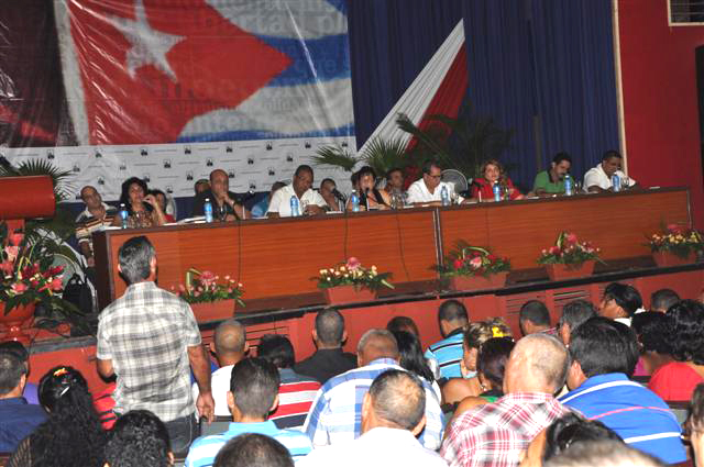 sancti spiritus, pcc, asamblea municipal del partido, partido comunista de cuba, fomento