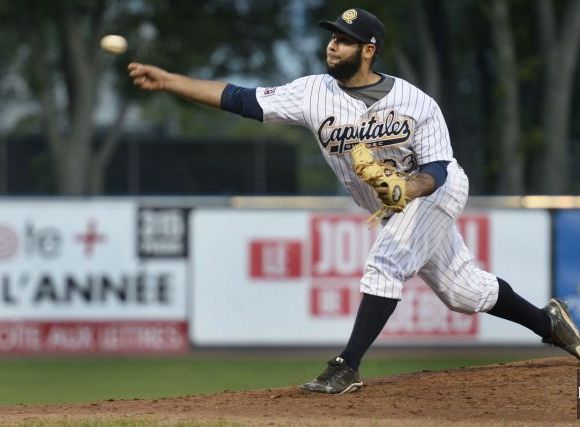 sancti spiritus, ismel jimenez, lanzador espirituano, beisbol, gallos, serie nacional de beisbol, capitales de quebec