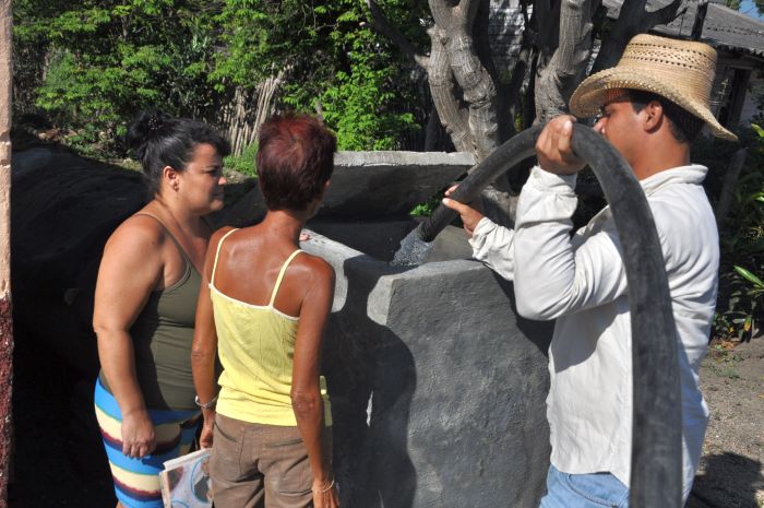 sancti spiritus, sequia, abasto de agua, comunidades, poder popular, delegados