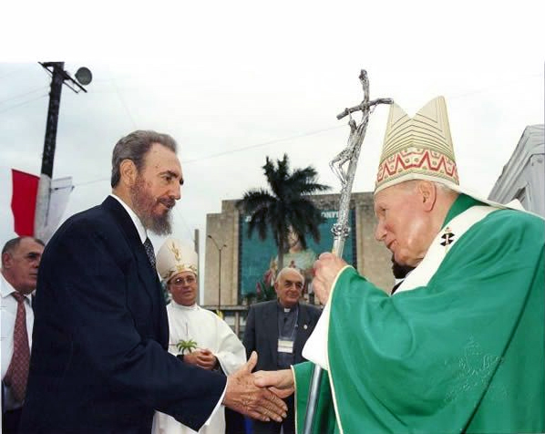 cuba, fidel castro, papa, visita del papa a cuba, santa sede, juan pablo II, papa benedicto XVI, papa francisco, papa francisco en cuba, sumo pontifice