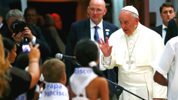 cuba, papa francisco en santiago de cuba, virgen de la caridad del cobre, papa francisco en cuba, misa, santa misa, el cobre