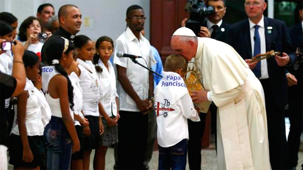 cuba, papa francisco en santiago de cuba, virgen de la caridad del cobre, papa francisco en cuba, misa, santa misa, el cobre