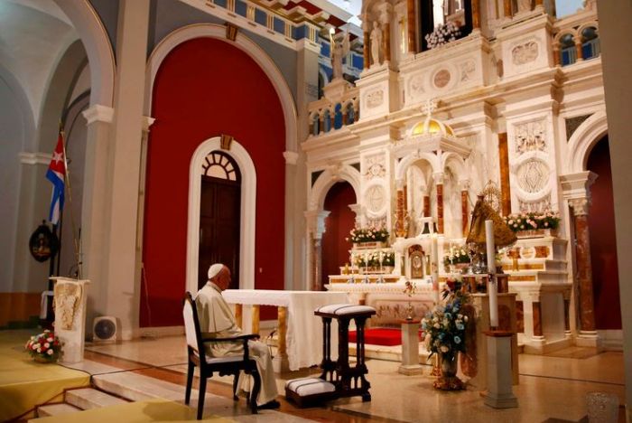 cuba, papa francisco en santiago de cuba, virgen de la caridad del cobre, papa francisco en cuba, misa, santa misa, el cobre