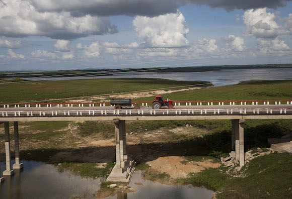 sancti spiritus, presa zaza, recursos hidraulicos, sequia, presas