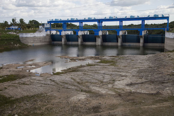 sancti spiritus, presa zaza, recursos hidraulicos, sequia, presas