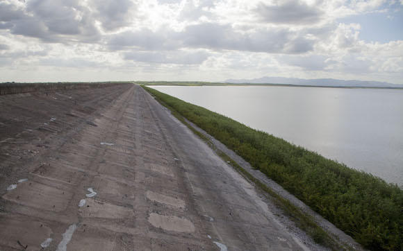 sancti spiritus, presa zaza, recursos hidraulicos, sequia, presas