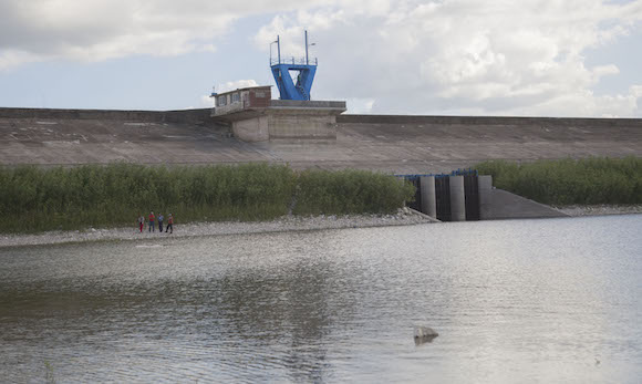 sancti spiritus, presa zaza, recursos hidraulicos, sequia, presas