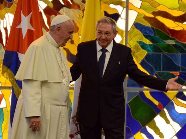 cuba, papa francisco, raul castro, santa sede, la habana, sumo pontifice