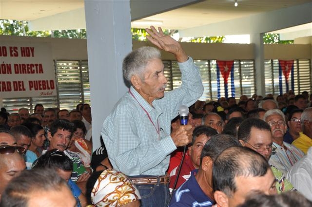 sancti spiritus, asamblea de balance del partido en yaguajay, pcc, partido comunista de cuba, produccion de alimentos, precios