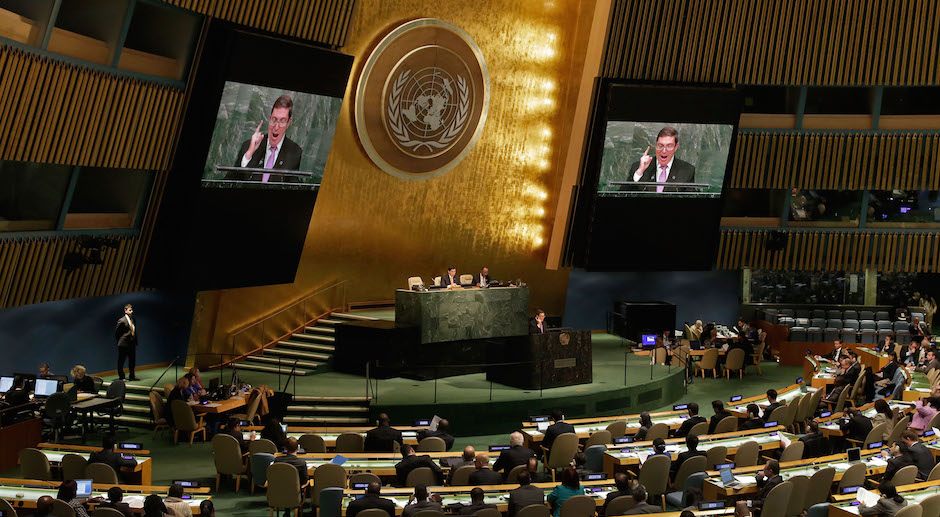 Por vigesimocuarta ocasión consecutiva, el principal foro deliberativo de la ONU llama a eliminar el bloqueo. (Foto AP)