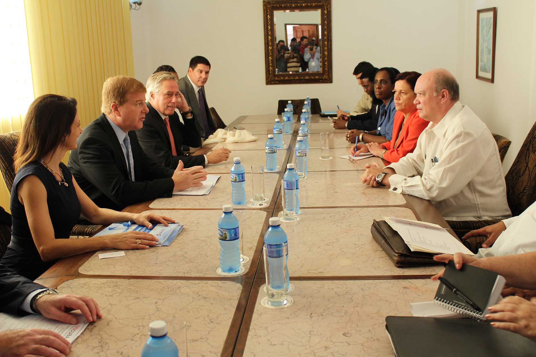 La Habana Consejo de Negocios EE.UU.-Cuba, el 2 de noviembre de 2015.   AIN  FOTO/ Jorge LEGAÑOA ALONSO/  rrcc.