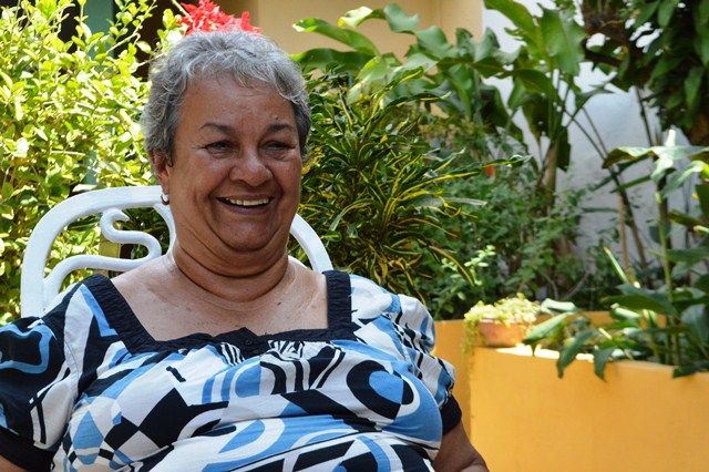 Uno de los momentos más importantes en la vida de Arminda fue haber conocido al Che; encuentro ocurrido en la zona de El Algarrobo. (Foto Carlos Luis Sotolongo)