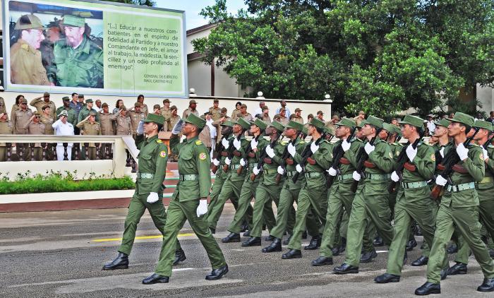 cuba, orden antonio maceo, raul castro, escuela militar