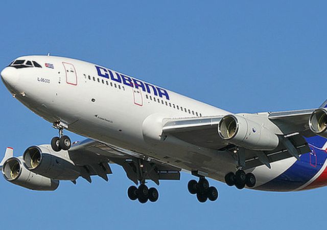 cuba, estados unidos, cuabana de aviación, avion