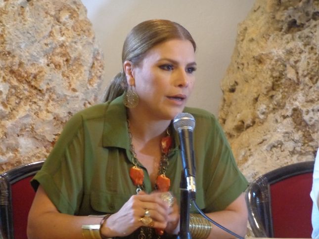 La cantante puertorriqueña exhortó a artistas de todo el mundo a presentarse en Cuba. (Foto: Marianela Dufflar) cuba, olga tañon, puerto rico, musica