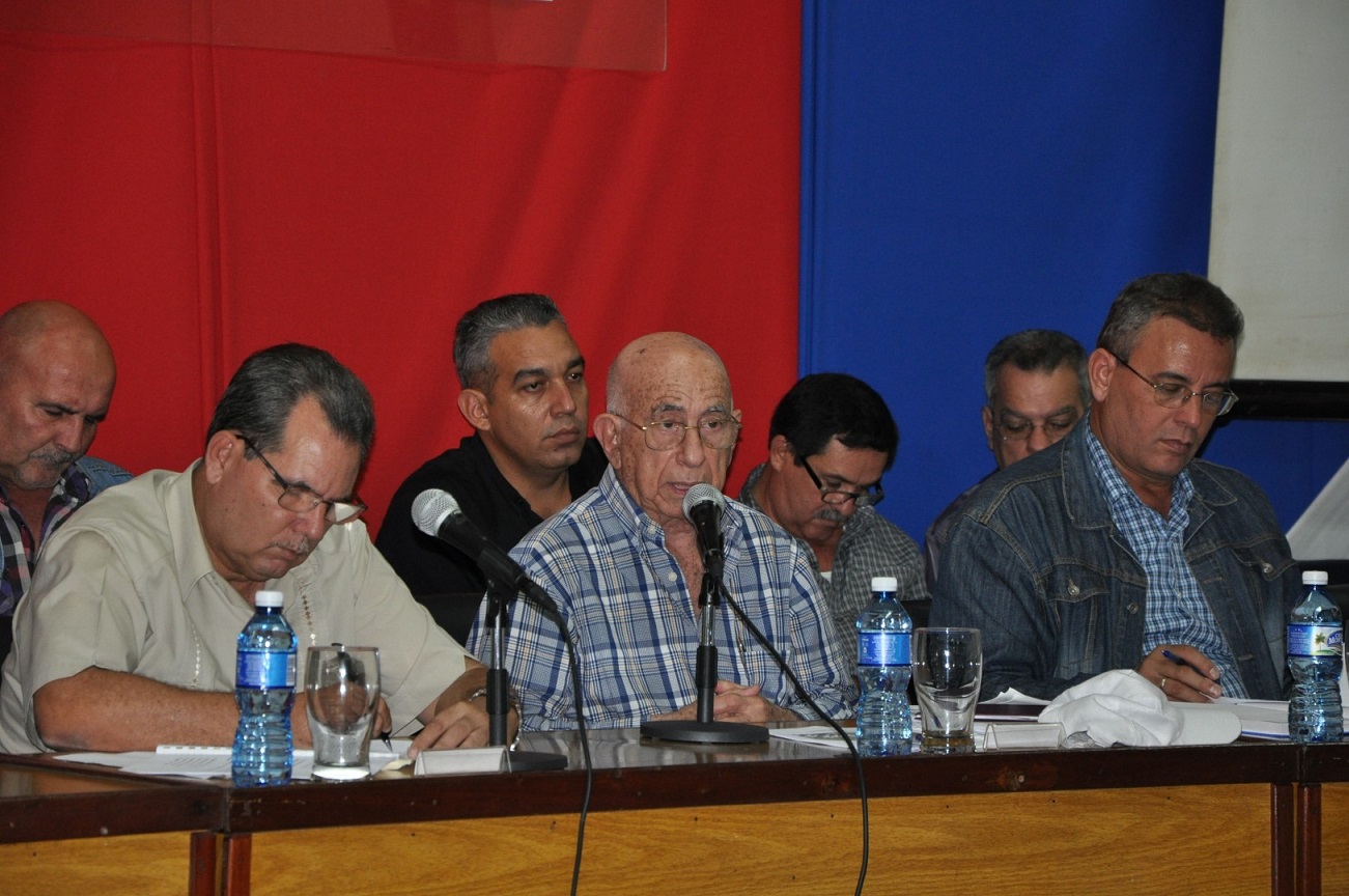 sancti spiritus, jose ramon machado ventura, acopio, alimentos