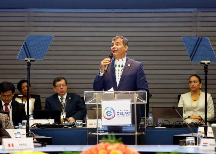 celac, IV cumbre de la celac, ecuador, rafael correa