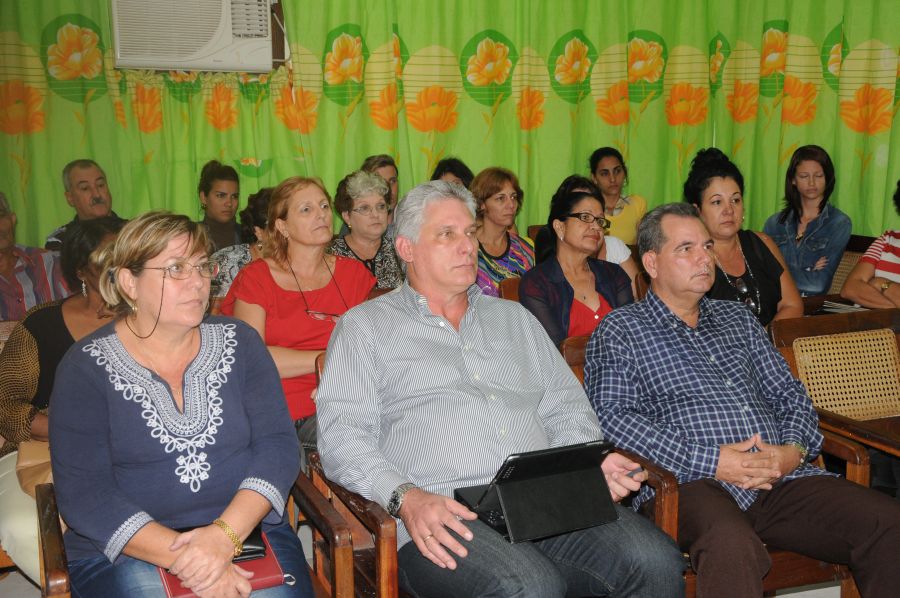 sancti spiritus, miguel diaz-canel, prim er vicepresidente de cuba, periodico escambray, prensa cubana