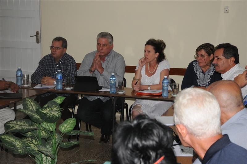 sancti spiritus, miguel diaz-canel, primer vicepresidente de cuba, universidad jose marti, informatizacion de la sociedad