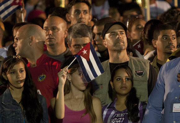 cuba, marcha de las antorchas, la habana, jose marti, raul castro