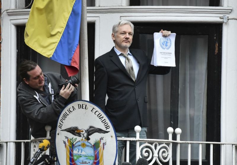 julian assange, wikileaks, ecuador, anu