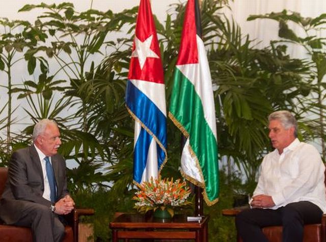 cuba, palestina, miguel díaz-canel