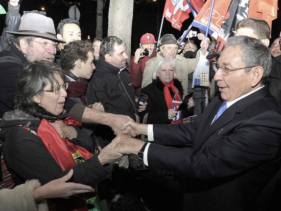 cuba, francia, raul castro, francois hollande