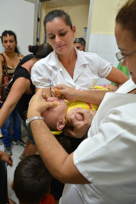 Sancti spiritus, vacunación, poliomielitis, vacunación antipoliomielitis