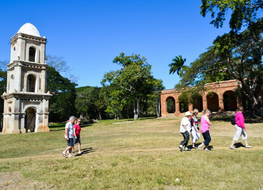 El sitio despierta gran interés por parte de los visitantes, pese a que aún no está concluido. (Foto: Carlos Luis Sotolongo Puig/ Escambray)