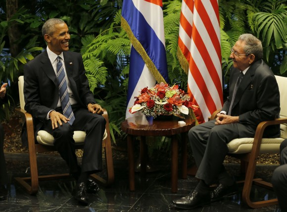 En Estados Unidos se reiteran las opiniones de respaldo a la histórica visita que realiza a Cuba Barack Obama. (Foto ACN)