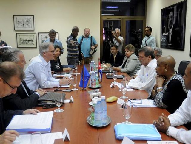 Sesiona en La Habana VII Ronda de negociación Cuba-Unión Europea. (Foto: PL)