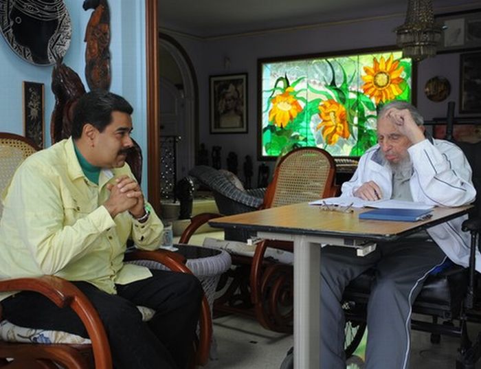 cuba, venezuela, nicolas maduro, fidel castro