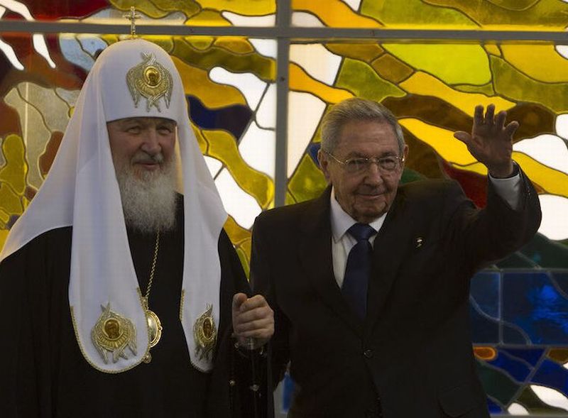 cuba, patriarca kirill, raul castro, rusia, iglesia ortodoxa rusa