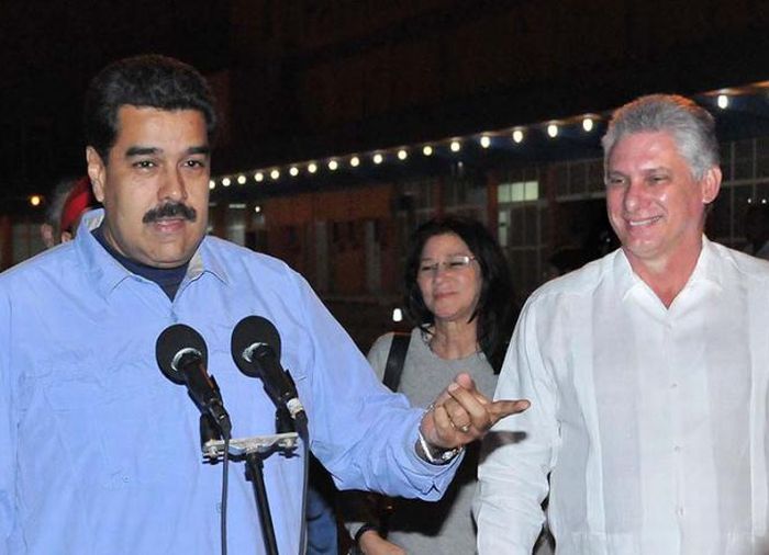 cuba, venezuela, nicolas maduro, raul castro, miguel diaz-canel