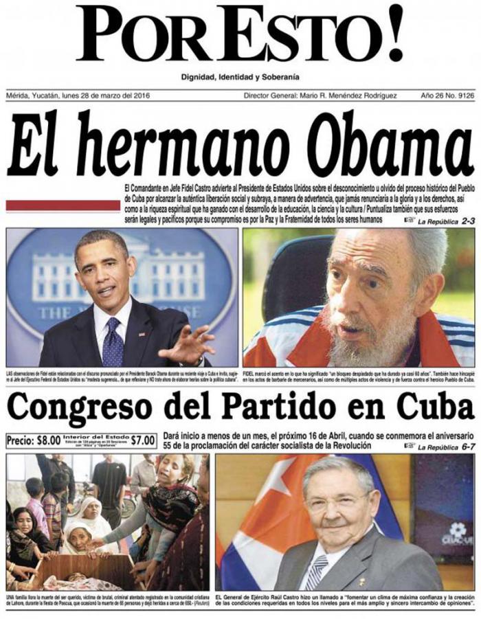 cuba, fidel castro, barack obama, obama en cuba, relaciones cuba-estados unidos