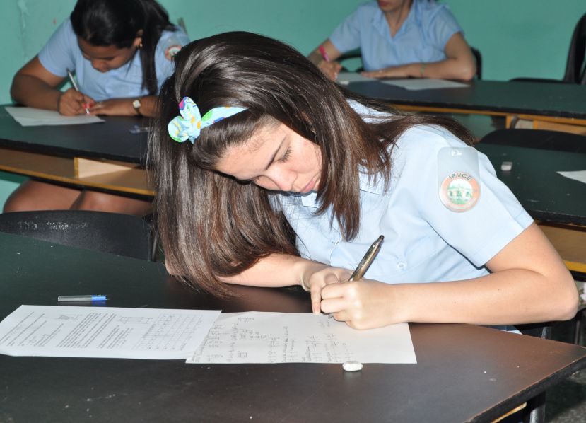 sancti spiritus, preuniversitarios, examenes ministeriales