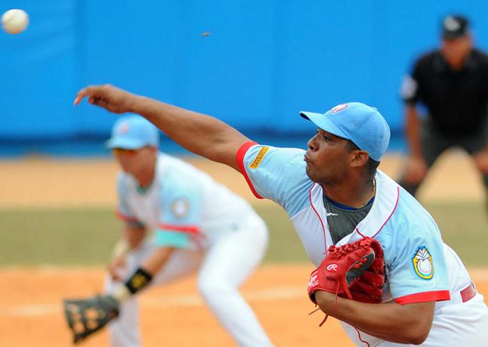 Vladimir García logró su victoria número 13 en postemporadas. (Foto Ricardo López Hevia)