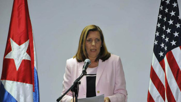 Josefina Vidal, directora general de Estados Unidos en la Cancillería cubana.