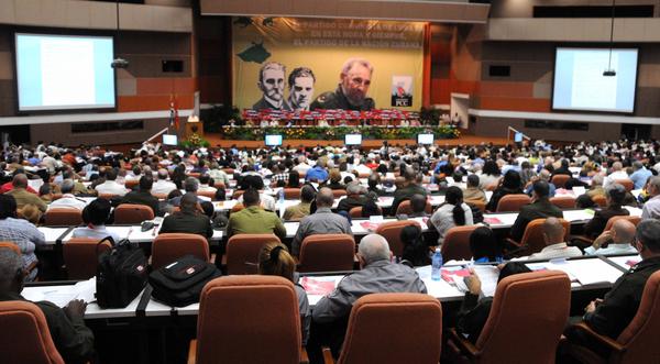 El VII Congreso del PCC concluye este martes sus sesiones. (Foto ACN)