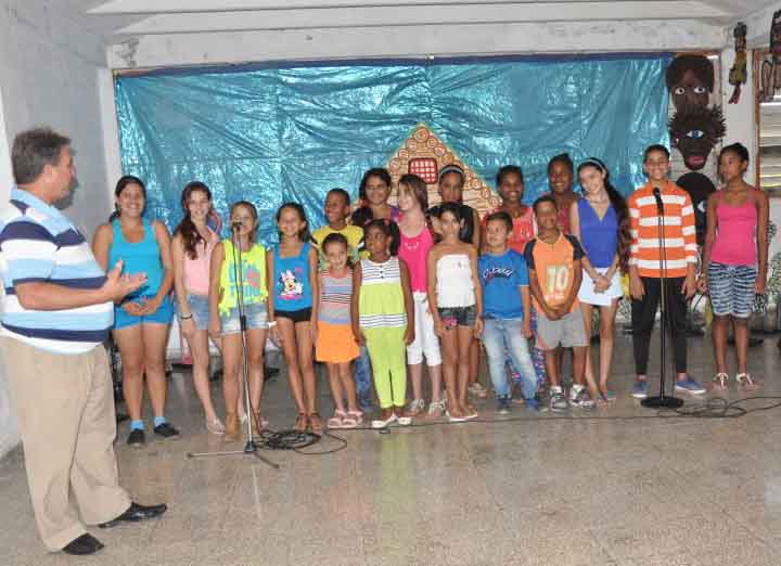 La agrupación lleva casi 15 años de trayectoria en el panorama cultural de la provincia. (Foto Vicente Brito/Escambray)