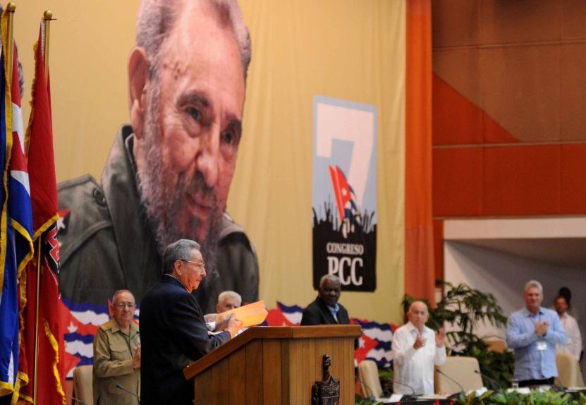 cuba, sancti spiritus, VII congreso del partido comunista de cuba, VII congreso del pcc, raul castro