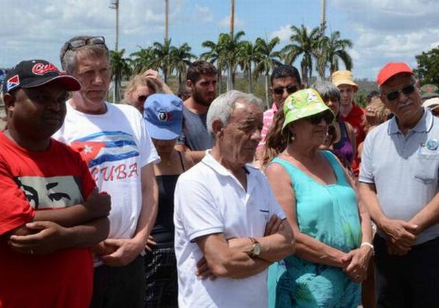 sancti spiritus, solidaridad con cuba, primero de mayo